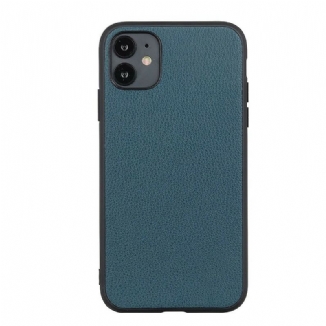 Coque iPhone 12 / 12 Pro Véritable Cuir Sobriété