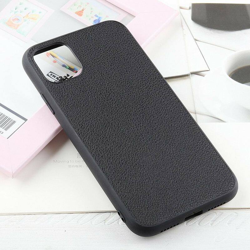 Coque iPhone 12 / 12 Pro Véritable Cuir Sobriété