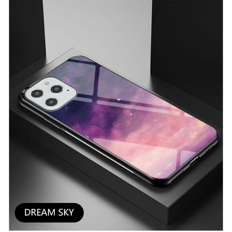 Coque iPhone 12 / 12 Pro Verre Trempé Starry Sky