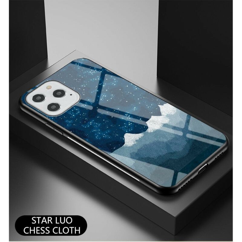 Coque iPhone 12 / 12 Pro Verre Trempé Starry Sky