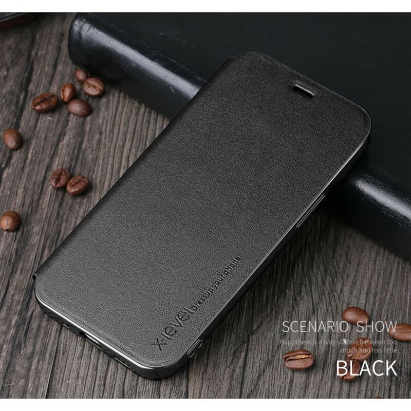 Flip Cover iPhone 12 X- LEVEL Fib II Series