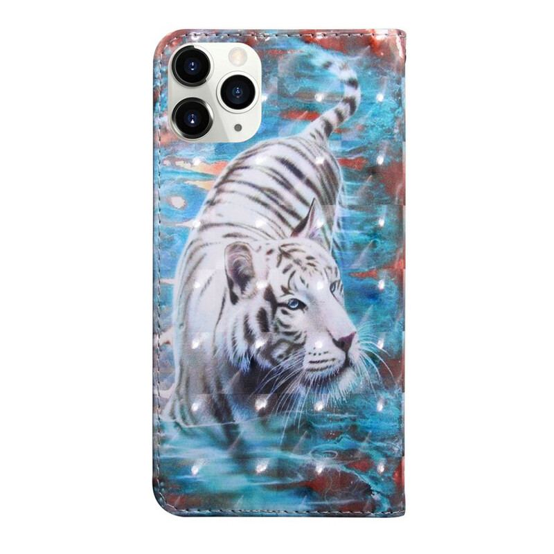 Housse iPhone 12 / 12 Pro Light Spot Lucien le Tigre