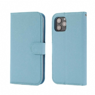 Housse iPhone 12 / 12 Pro Texturée avec Coque Détachable