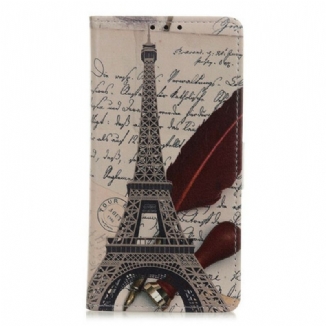 Housse iPhone 12 / 12 Pro Tour Eiffel Du Poète