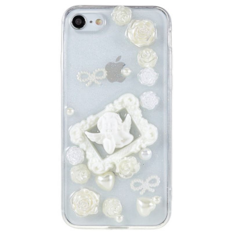 Coque iPhone SE 3 / SE 2 / 8 / 7 Ange 3D