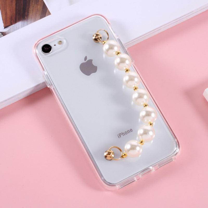 Coque iPhone SE 3 / SE 2 / 8 / 7 Bracelets Perles