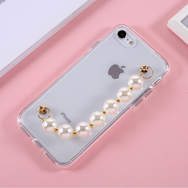 Coque iPhone SE 3 / SE 2 / 8 / 7 Bracelets Perles