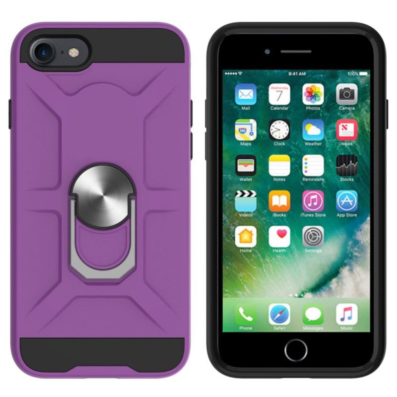 Coque iPhone SE 3 / SE 2 / 8 / 7 Détachable avec Anneau-Support