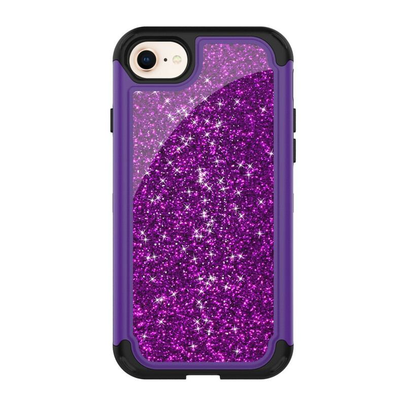 Coque iPhone SE 3 / 2 / 8 / 7 Détachable Superbes Paillettes