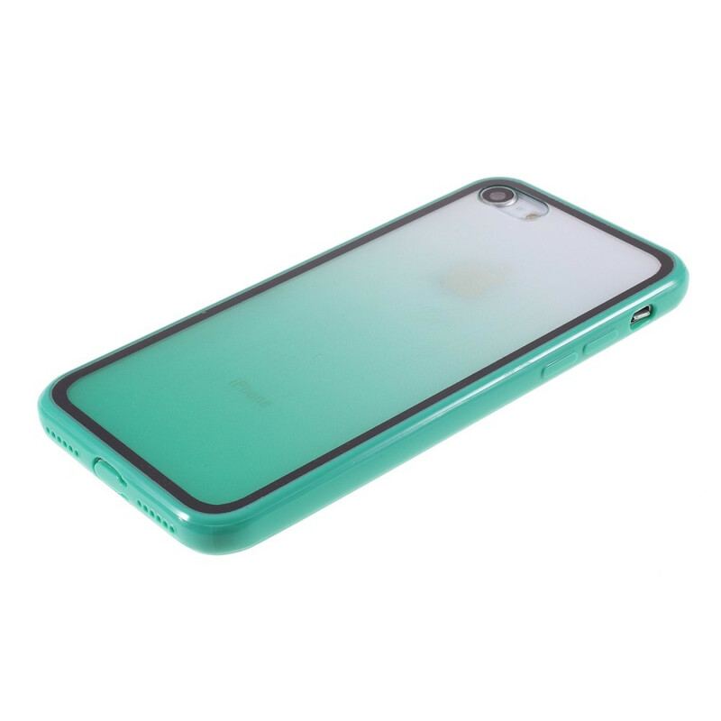 Coque iPhone SE 3 / 2 / 8 / 7 Hybride Couleurs Dégradées