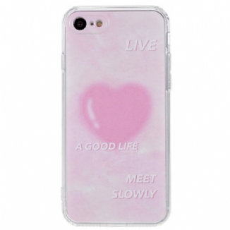 Coque iPhone SE 3 / SE 2 / 8 / 7 Live a Good Life