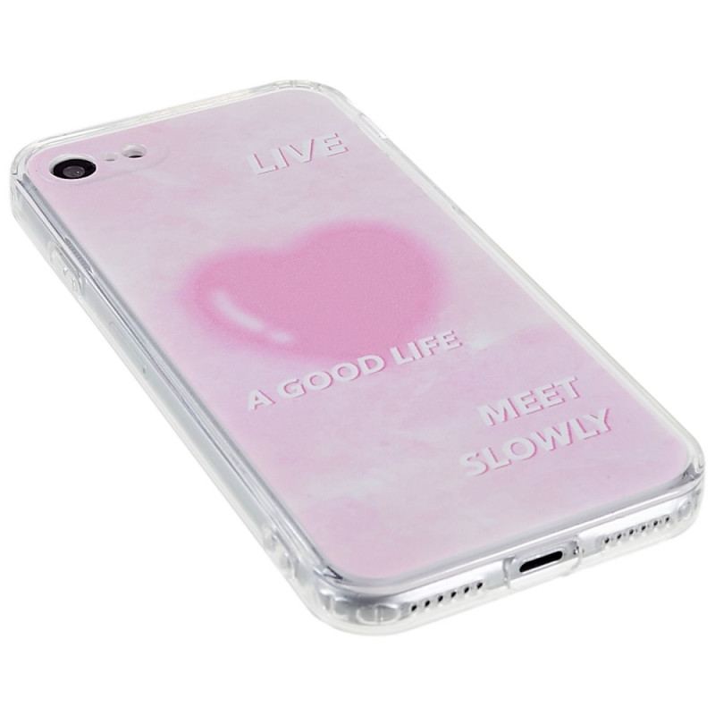 Coque iPhone SE 3 / SE 2 / 8 / 7 Live a Good Life