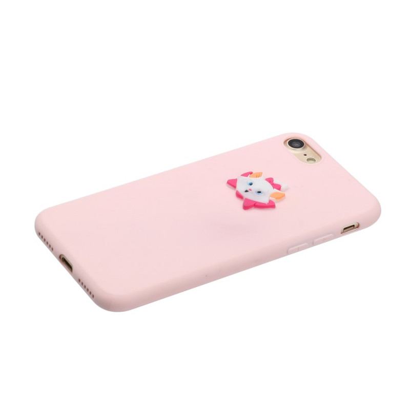 Coque iPhone SE 3 / SE 2 / 8 / 7 Silicone Cat