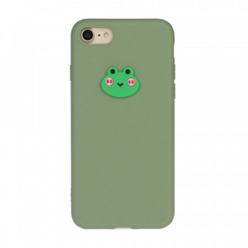 Coque iPhone SE 3 / SE 2 / 8 / 7 Silicone Grenouille