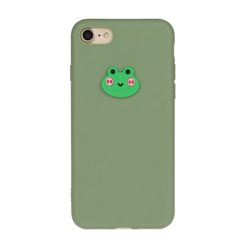 Coque iPhone SE 3 / SE 2 / 8 / 7 Silicone Grenouille