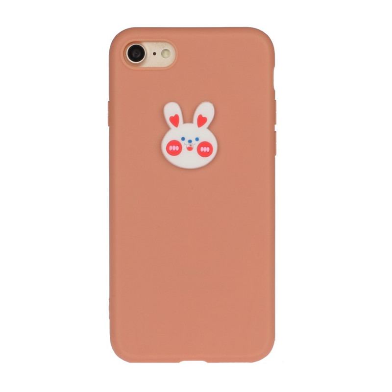 Coque iPhone SE 3 / SE 2 / 8 / 7 Silicone Lapin