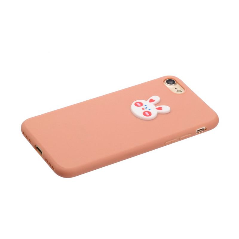 Coque iPhone SE 3 / SE 2 / 8 / 7 Silicone Lapin