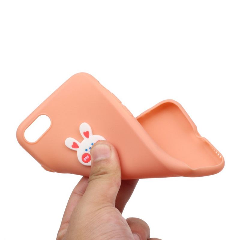 Coque iPhone SE 3 / SE 2 / 8 / 7 Silicone Lapin