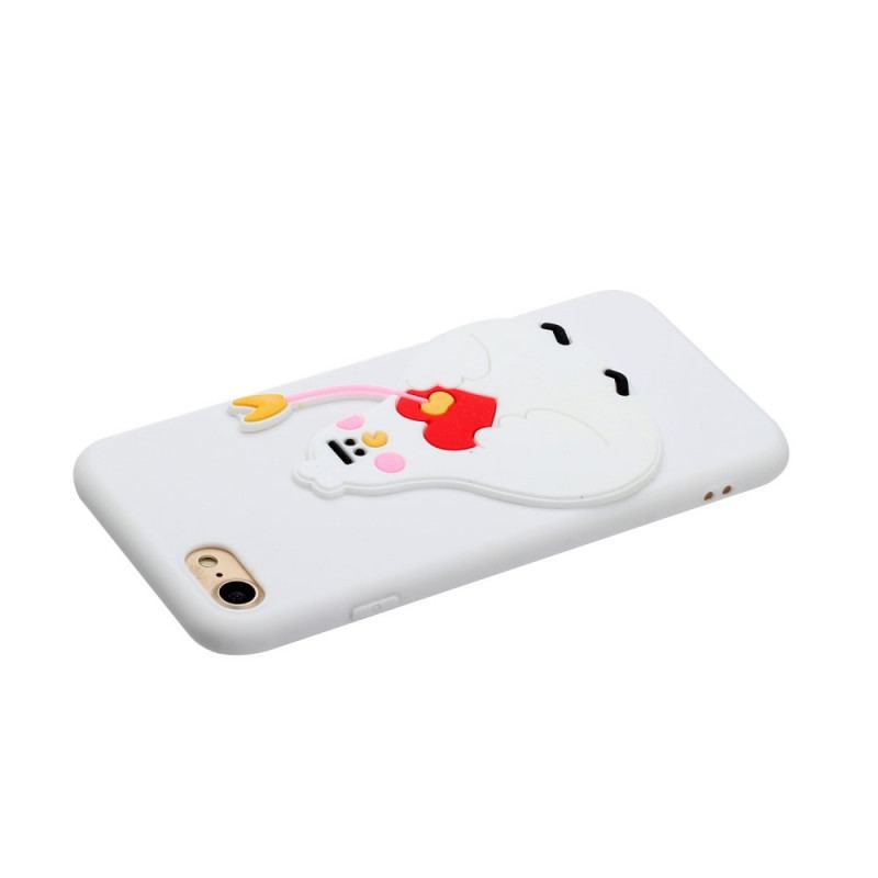 Coque iPhone SE 3 / SE 2 / 8 / 7 Silicone Poulet