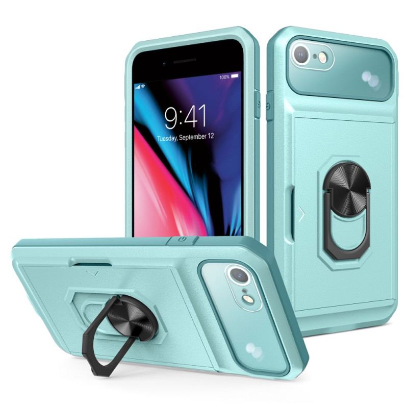 Coque iPhone SE 3 / SE 2 / 8 / 7 Support et Porte-Carte