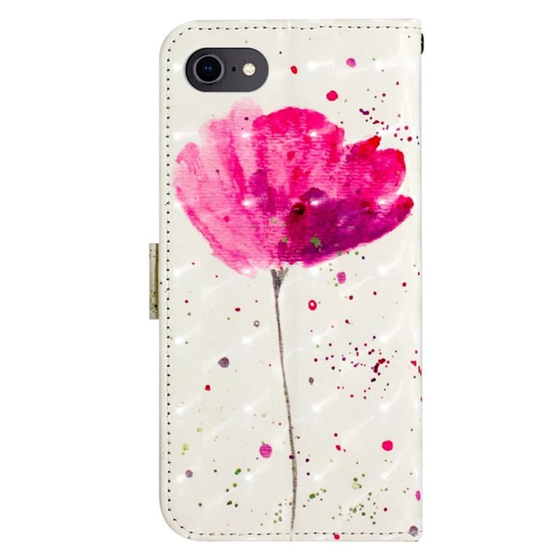 Housse iPhone SE 3 / SE 2 / 8 / 7 Coquelicot