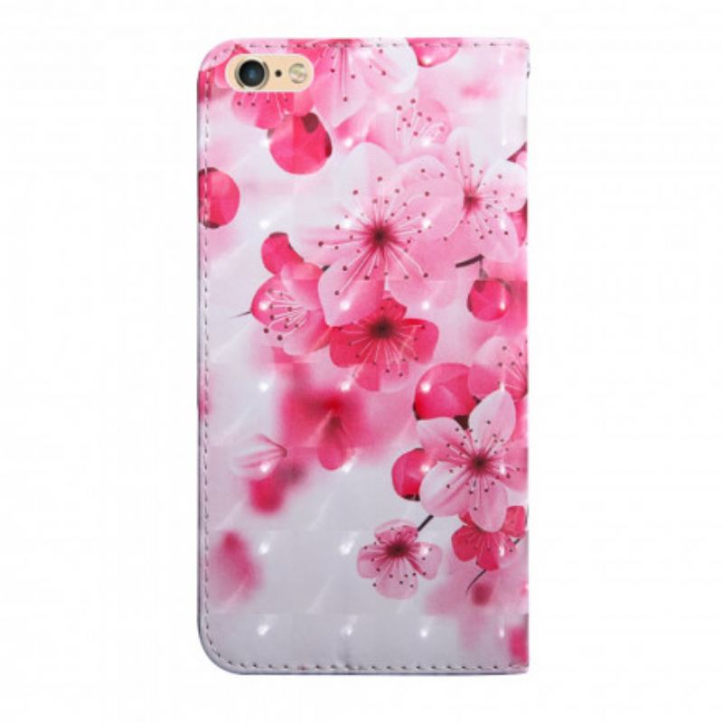 Housse iPhone SE 3 / 2 / 8 / 7 Fleurs Roses