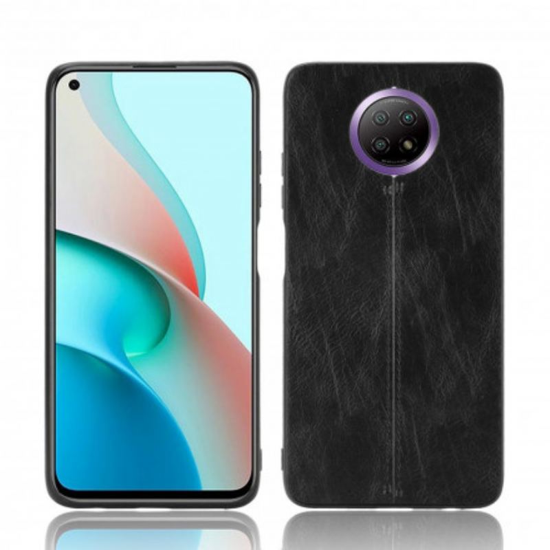 Coque Xiaomi Redmi Note 9 5G / Redmi Note 9T 5G Effet Cuir Couture