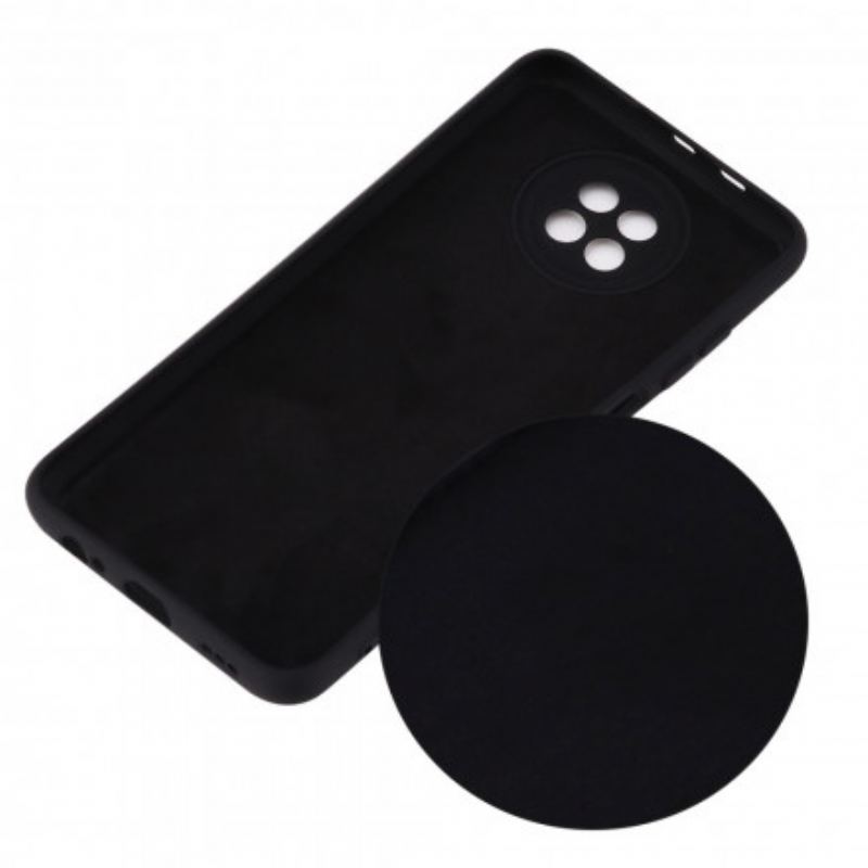 Coque Xiaomi Redmi Note 9 5G / Note 9T 5G Silicone Liquide et Lanière