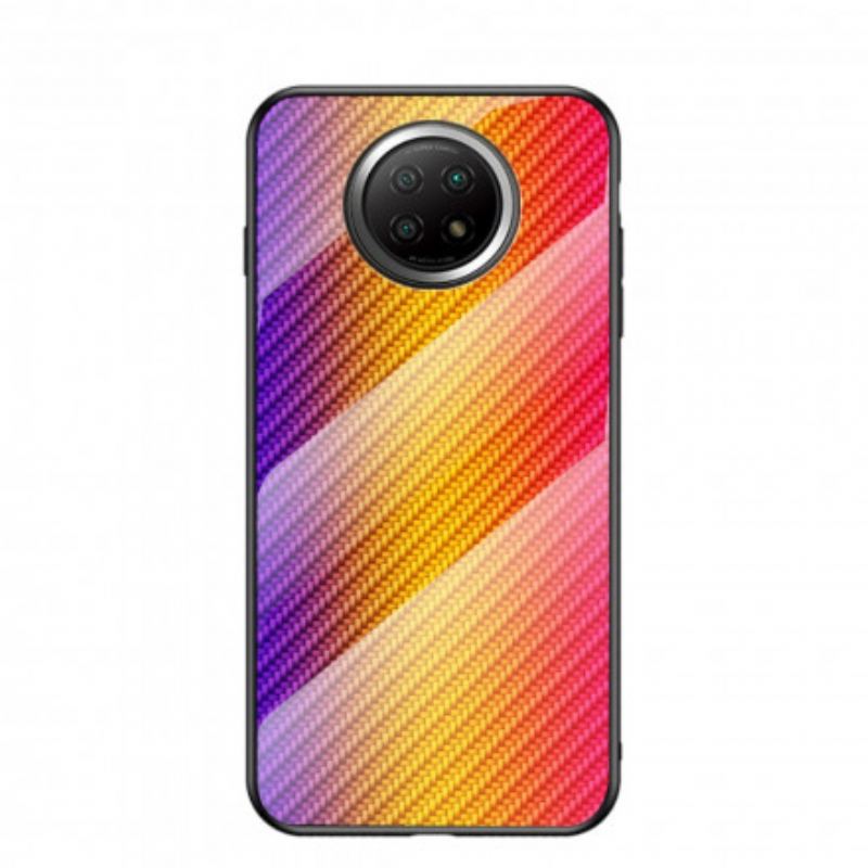 Coque Xiaomi Redmi Note 9 5G / Note 9T 5G Verre Trempé Fibre Carbone