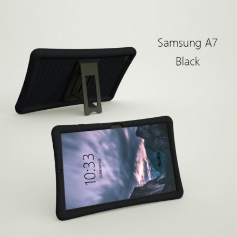 Coque Samsung Galaxy Tab A7 (2020) Silicone Support