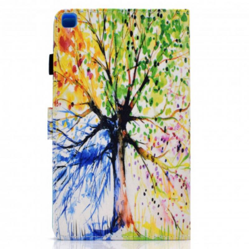 Housse Samsung Galaxy Tab A7 (2020) Arbre Aquarelle