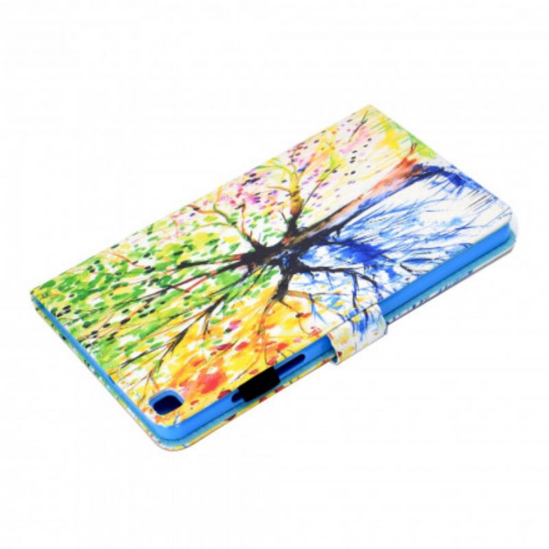 Housse Samsung Galaxy Tab A7 (2020) Arbre Aquarelle