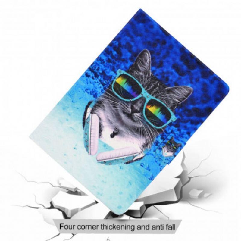 Housse Samsung Galaxy Tab A7 (2020) DJ Cat