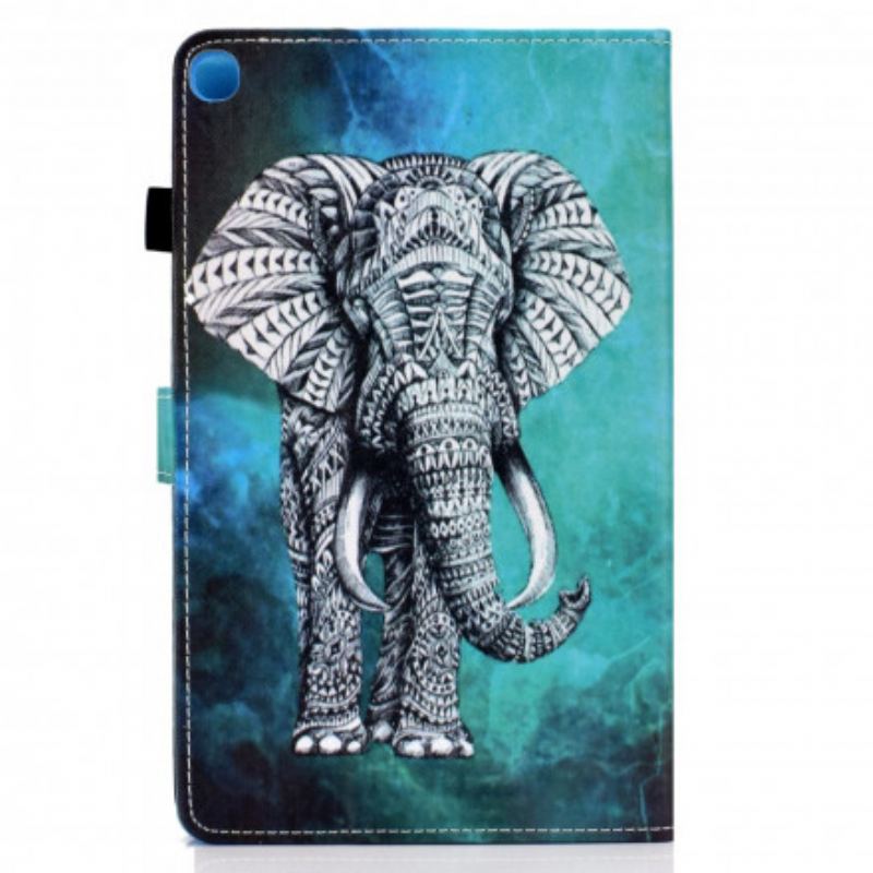 Housse Samsung Galaxy Tab A7 (2020) Éléphant Tribal