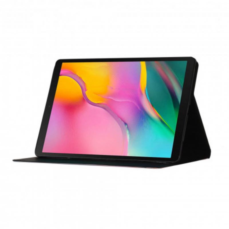 Housse Samsung Galaxy Tab A7 (2020) Fleurs Fleurs Fleurs