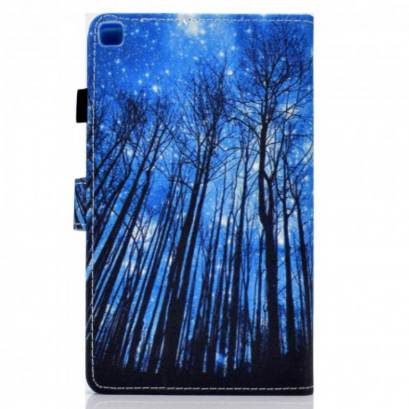 Housse Samsung Galaxy Tab A7 (2020) Forêt de Nuit