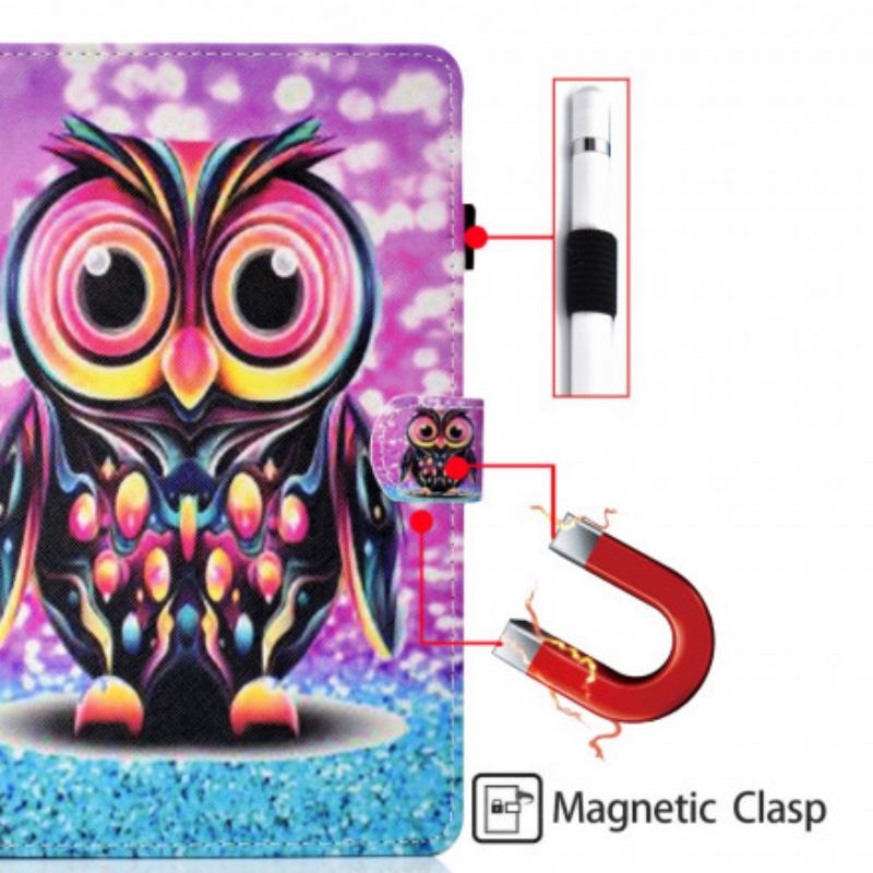 Housse Samsung Galaxy Tab A7 (2020) Hibou Éclaté