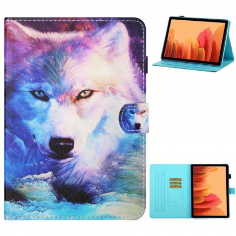 Housse Samsung Galaxy Tab A7 (2020) Loup Art