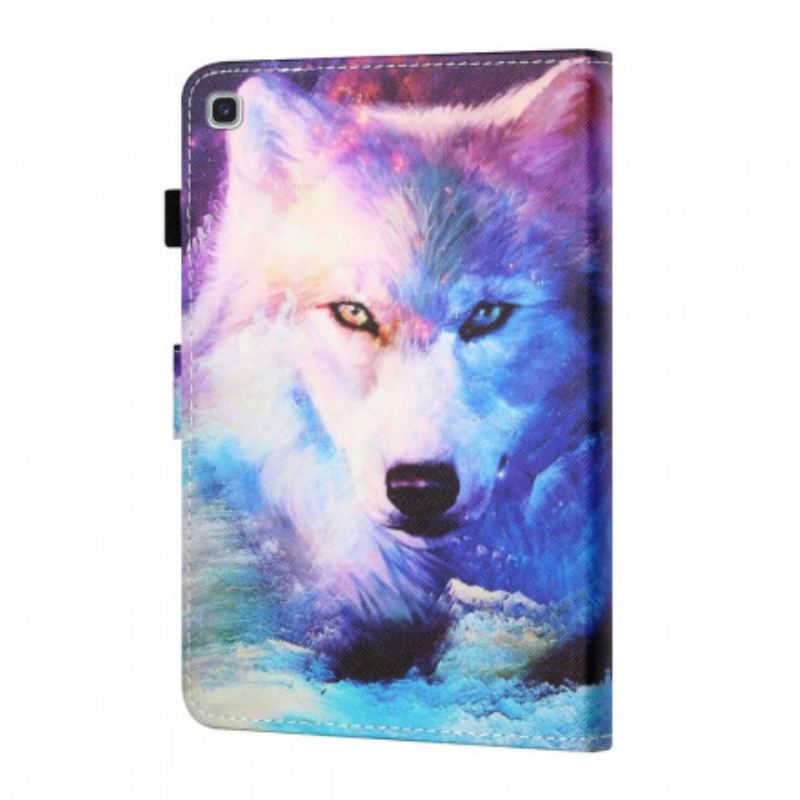 Housse Samsung Galaxy Tab A7 (2020) Loup Art