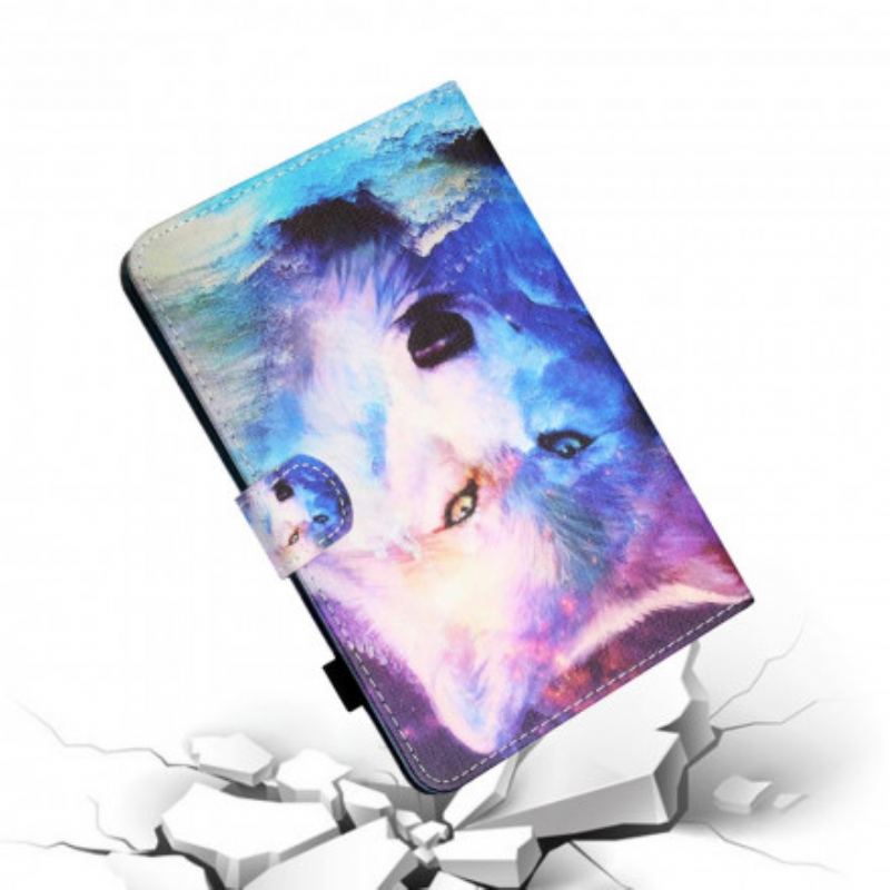 Housse Samsung Galaxy Tab A7 (2020) Loup Art