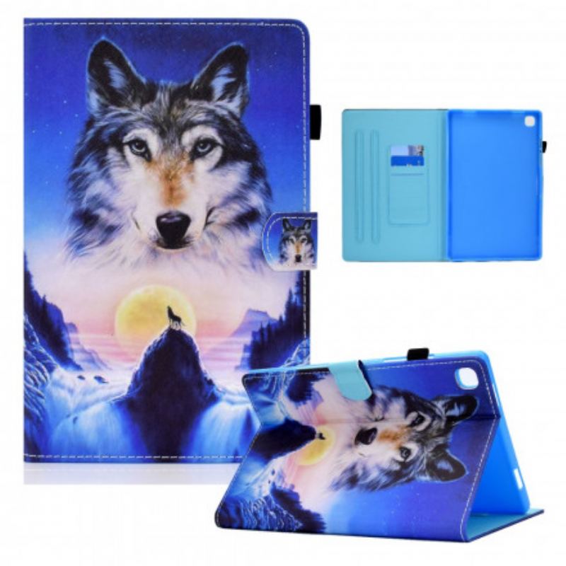 Housse Samsung Galaxy Tab A7 (2020) Loup des Montagnes