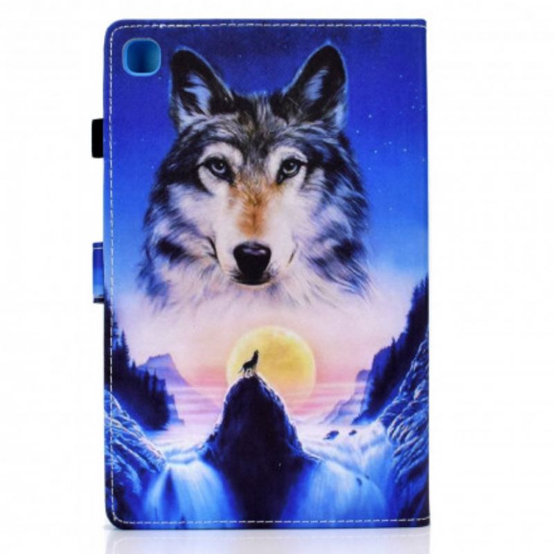 Housse Samsung Galaxy Tab A7 (2020) Loup des Montagnes