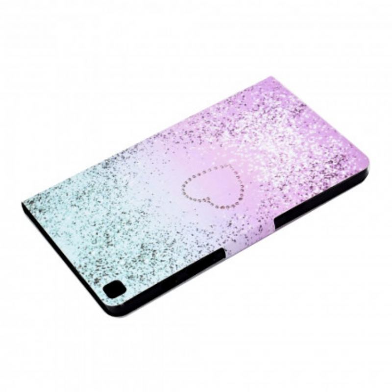 Housse Samsung Galaxy Tab A7 (2020) Paillettes Brillantes