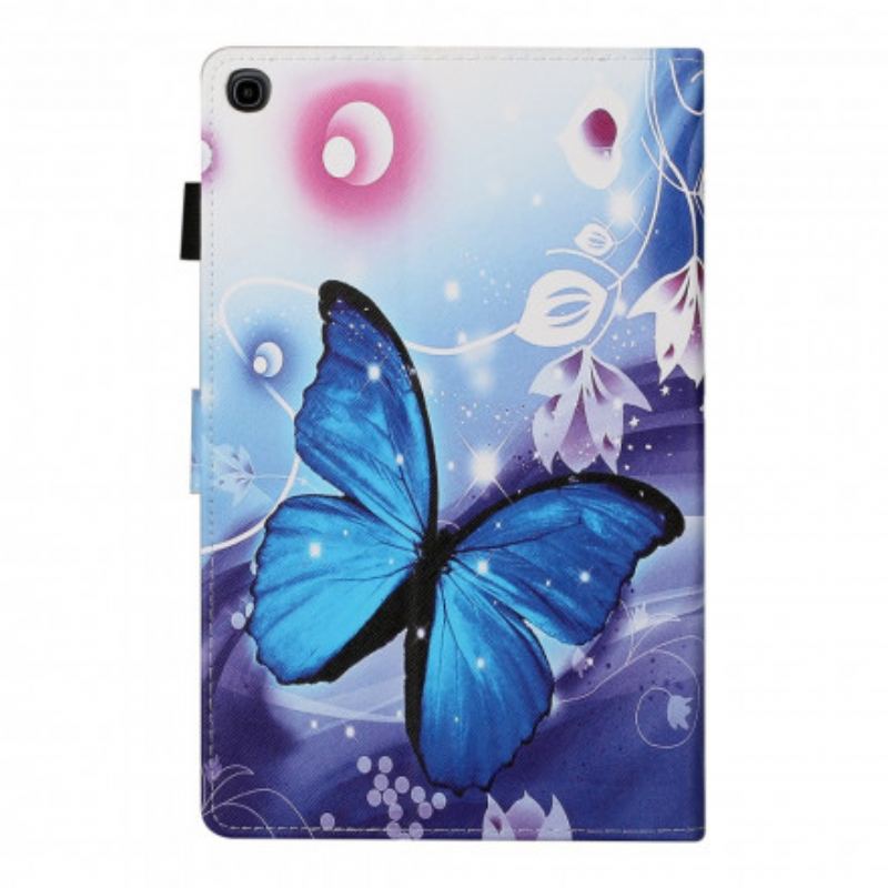 Housse Samsung Galaxy Tab A7 (2020) Papillon Lune