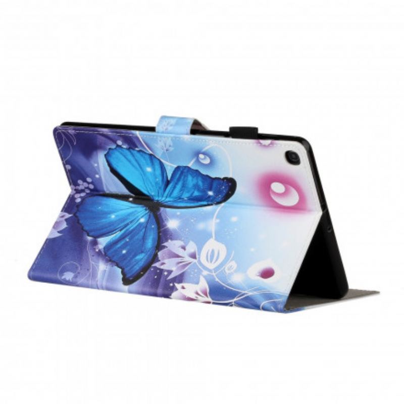 Housse Samsung Galaxy Tab A7 (2020) Papillon Lune