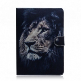 Housse Samsung Galaxy Tab A7 (2020) Tête de Lion