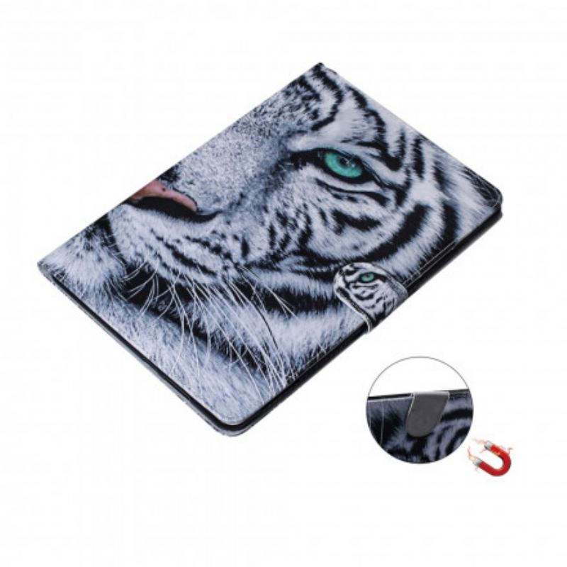 Housse Samsung Galaxy Tab A7 (2020) Tête de Tigre