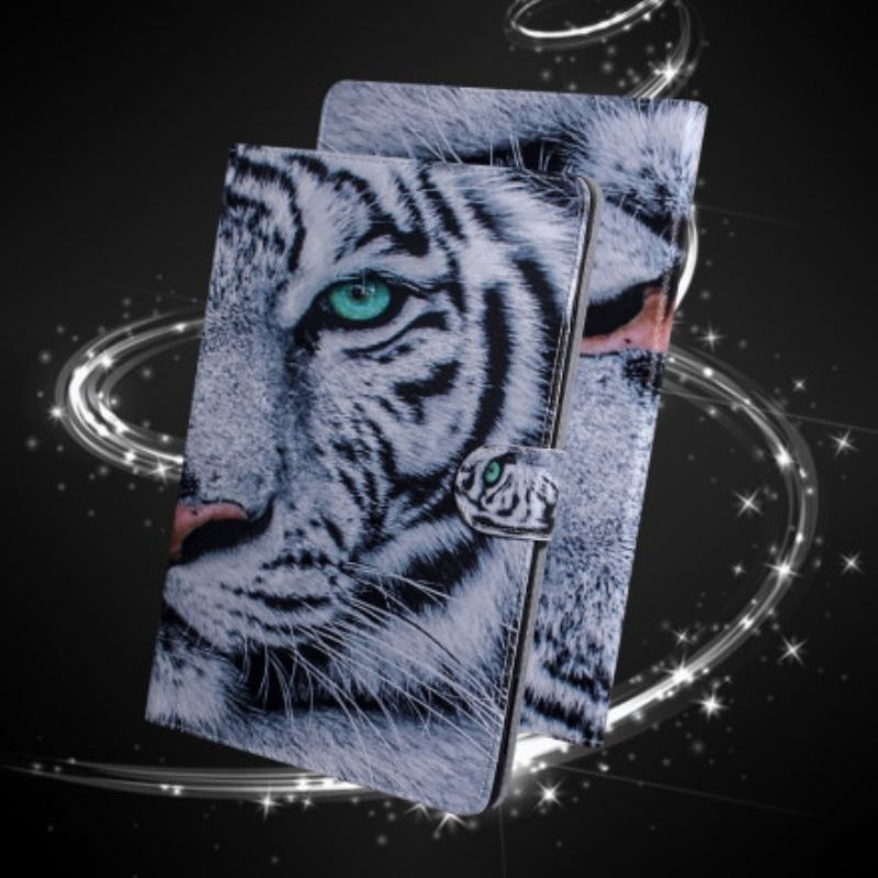 Housse Samsung Galaxy Tab A7 (2020) Tête de Tigre