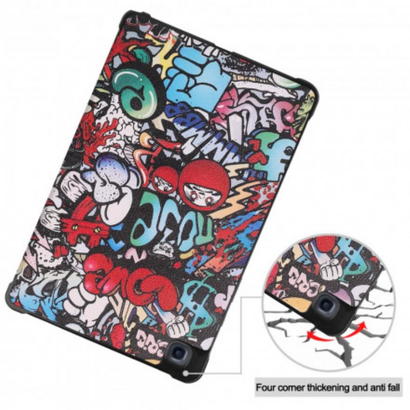 Smart Case Samsung Galaxy Tab A7 (2020) Renforcée graffitis