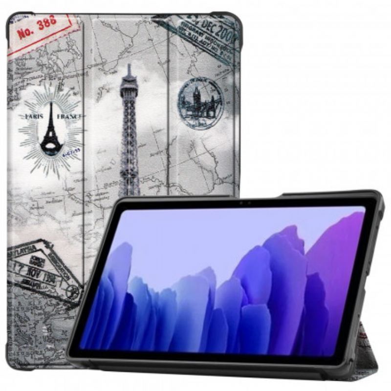 Smart Case Samsung Galaxy Tab A7 (2020) Renforcée Tour Eiffel